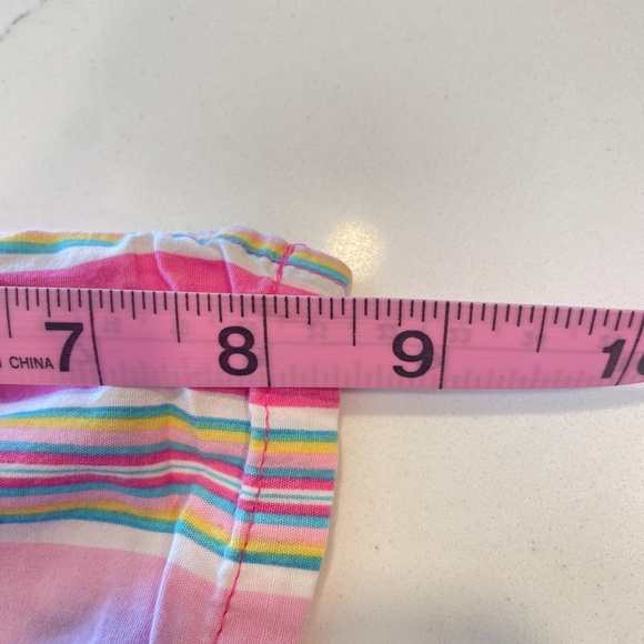 Sweet Tart Y2K Candy-Striped Pink Cotton Lounge PJ Shorts – Size S - Picture 10 of 11
